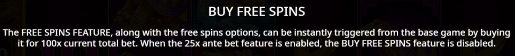 Buy Free Spins