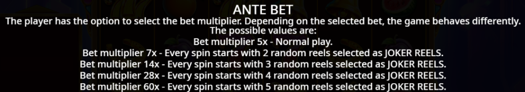 Ante Bet
