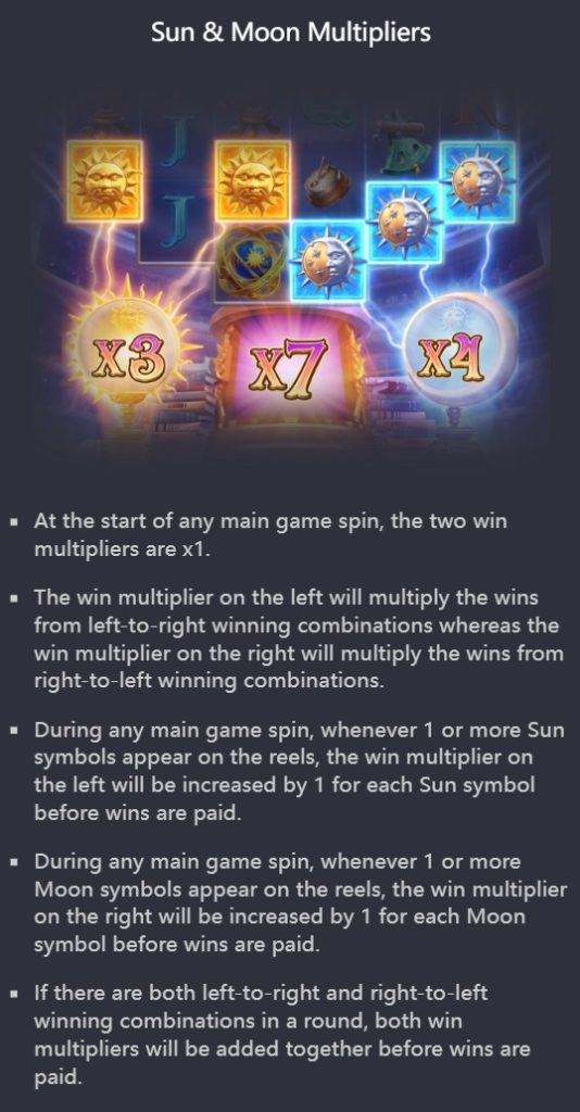 Sun & Moon Multipliers