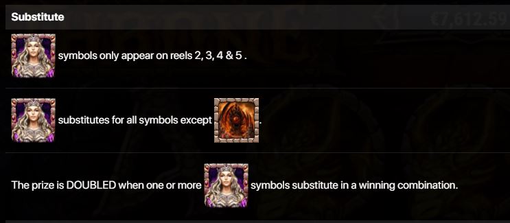 Substitute Symbol