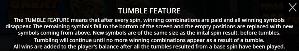 Tumble Feature