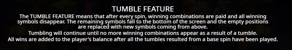 Tumble Feature