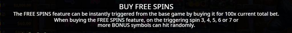 Buy Free Spins