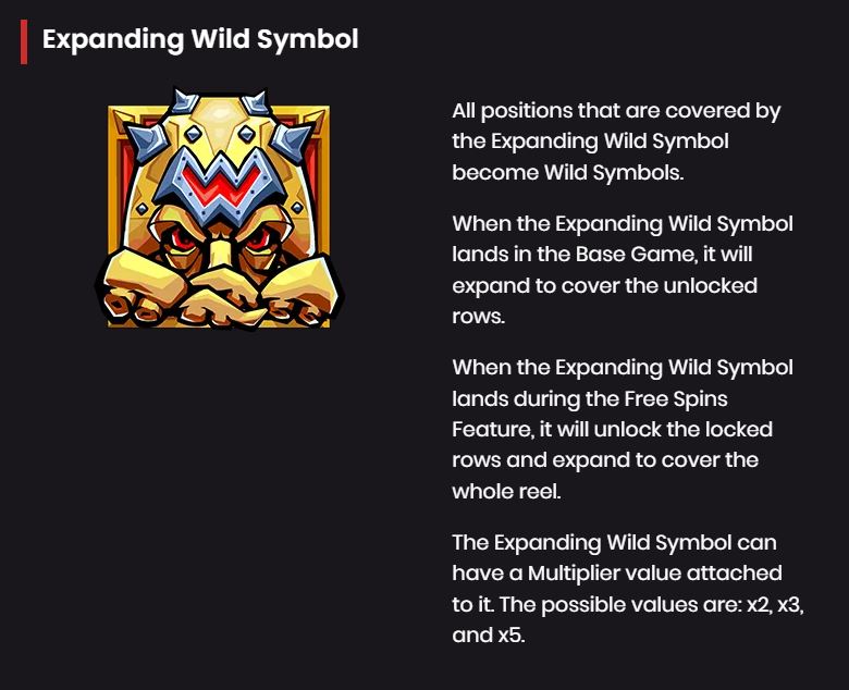 Expanding Wild Symbol