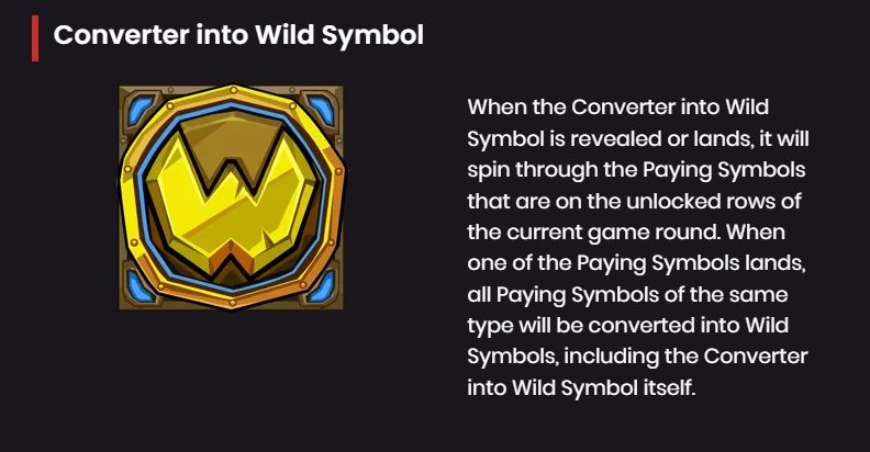 Convertor into Wild Symbol