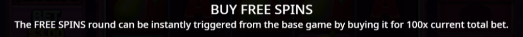 Buy Free Spins