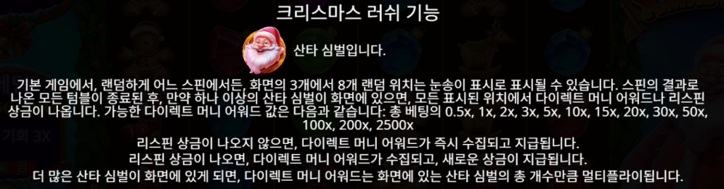 Christmas Rush Feature
