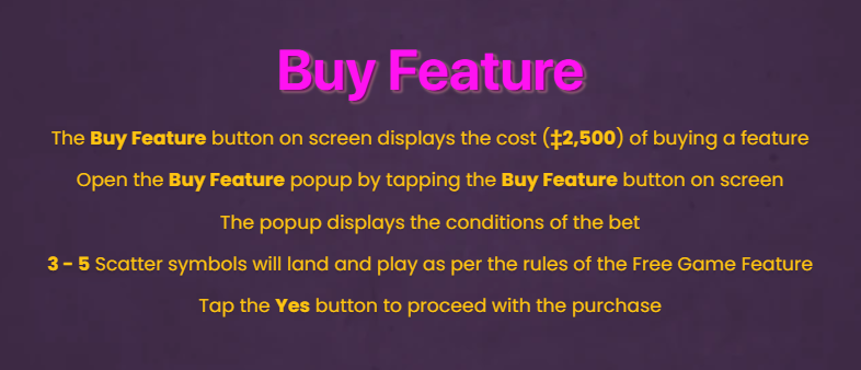 Buy Feature