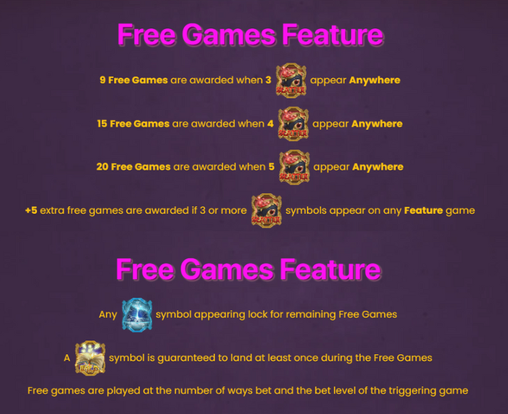 Free Games Feature
