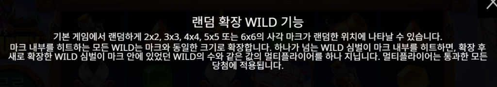 Randomized Expanding Wild Feature