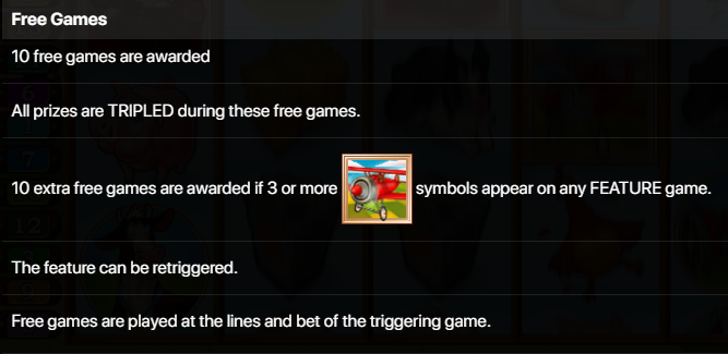 Free Games Feature