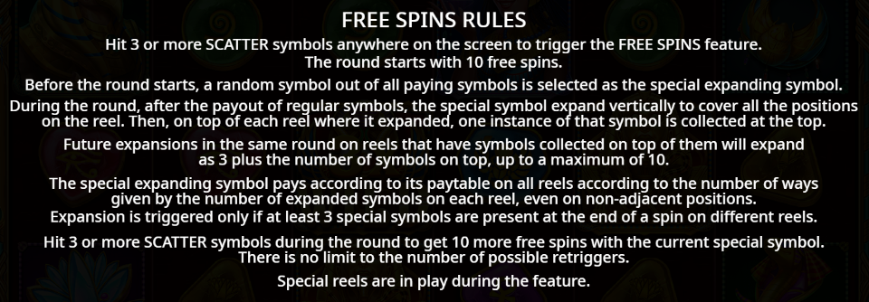 Free Spins Feature