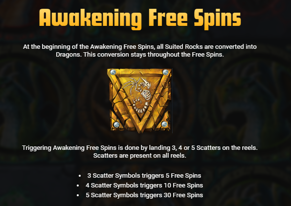 Awakening Free Spins