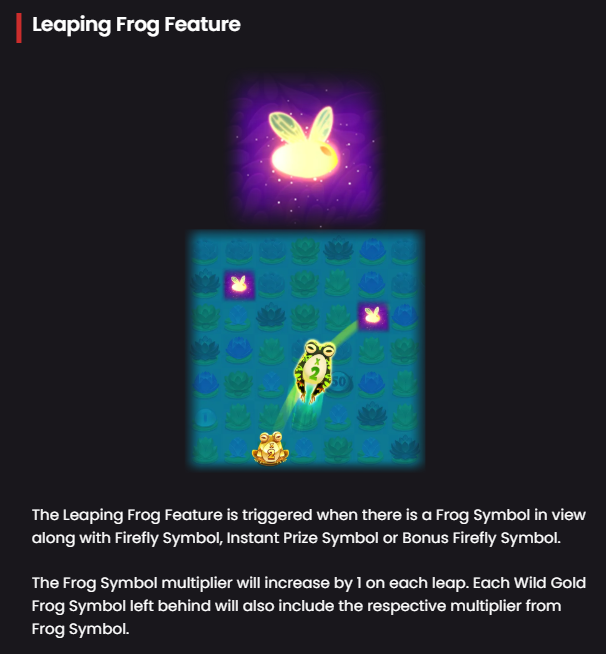 Leaping Frog Feature