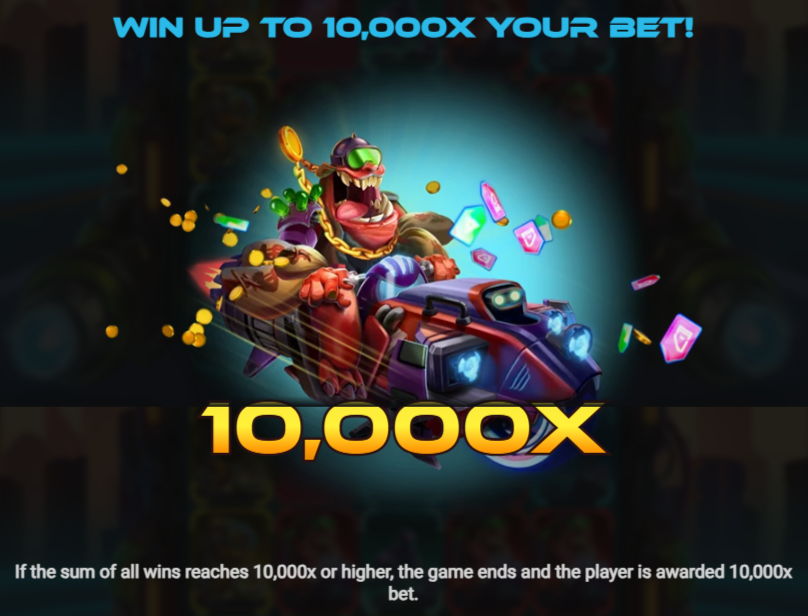 Win Up to 10,000x Your Bet