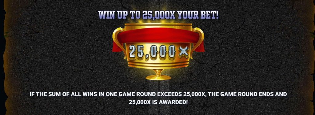 25,000x Win Cap