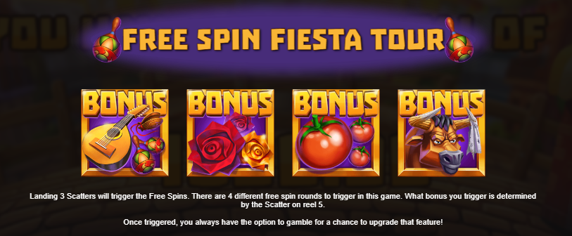 Free Spin Fiesta Tour