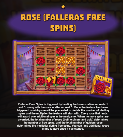 Falleras Free Spins