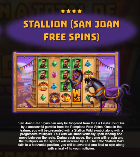San Joan Free Spins