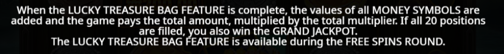 Lucky Treasure Bag Grand Jackpot