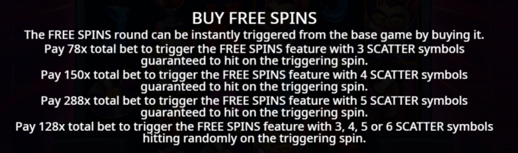Buy Free Spins