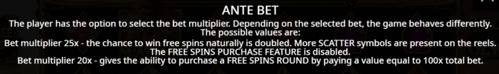 Ante Bet