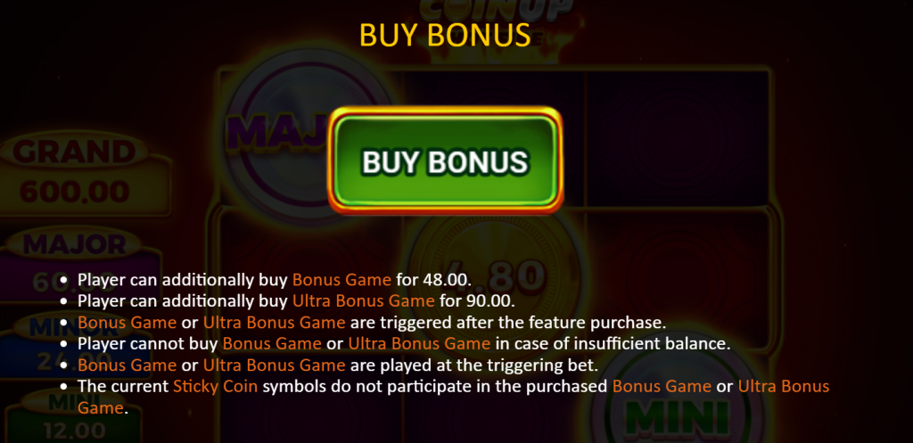 Buy Bonus