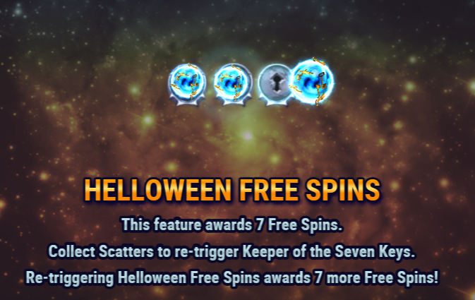 Helloween Free Spins
